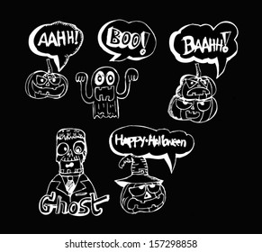Happy Halloween design