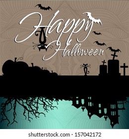 Happy Halloween design background