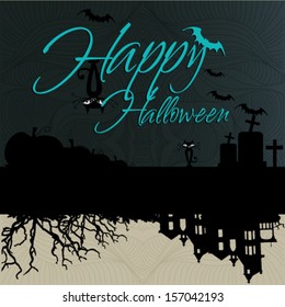 Happy Halloween design background