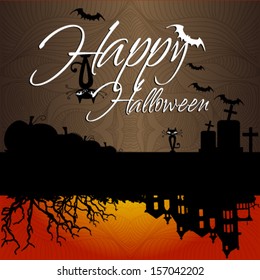 Happy Halloween design background