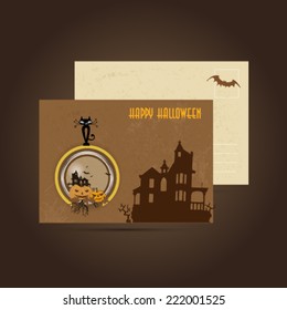 Happy Halloween design background