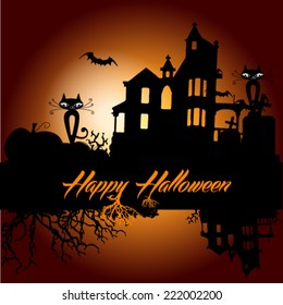 Happy Halloween design background