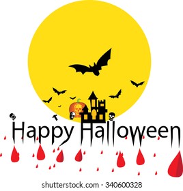 Happy Halloween design and background
