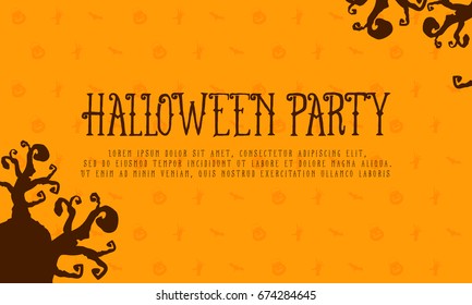 Happy Halloween design background collection