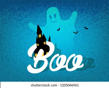 Happy Halloween design background, Vector Illustration.
