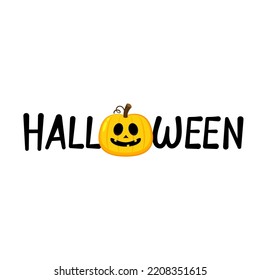 Feliz diseño de halloween. fondo, ilustración vectorial. Cartel de Feliz Halloween.