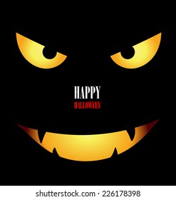 Felices antecedentes de diseño de Halloween. Ilustración vectorial.