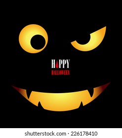 Felices antecedentes de diseño de Halloween. Ilustración vectorial.