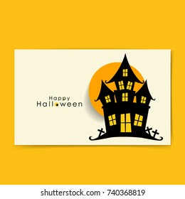 Felices antecedentes de diseño de Halloween. Ilustración vectorial.