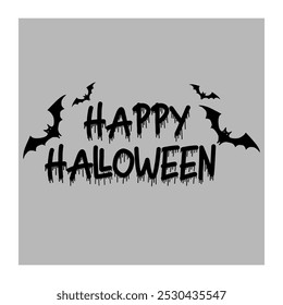 Happy Halloween design or text on white background .