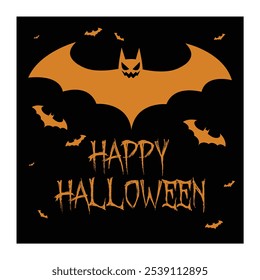 Happy Halloween design; vector art