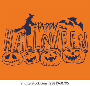 Happy halloween EPS FREE VECTOR