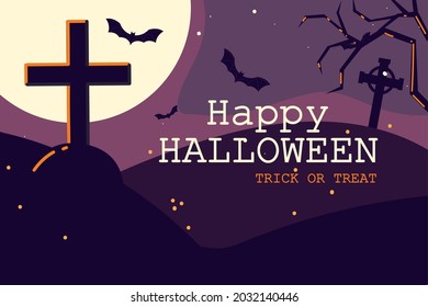 happy halloween festive card style