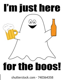 Happy Halloween Ghost Boos