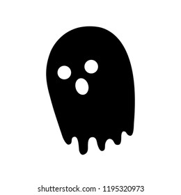 happy halloween ghost character
