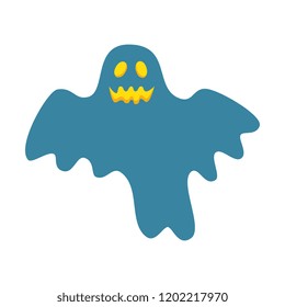 happy halloween ghost character