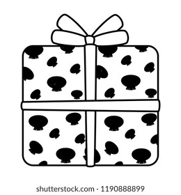 happy halloween giftbox present
