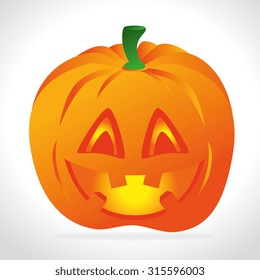 Happy halloween graphic design, vector illustration eps 10