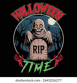 Happy Halloween graphic  t shirt design