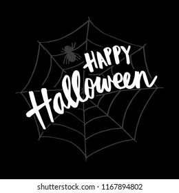 Happy Halloween greeting card