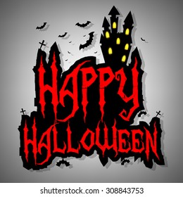 Happy Halloween Greeting card