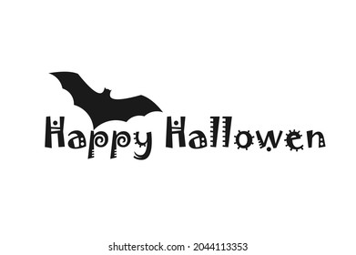 happy halloween greeting template design