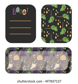 Happy Halloween greetings and invitation cards for your party