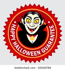 Happy Halloween Guarantee Seal / Label