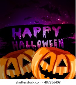 Happy Halloween handwritten