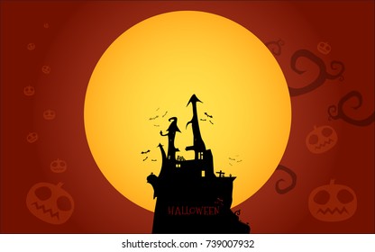 Happy Halloween. Holiday. vector. web.