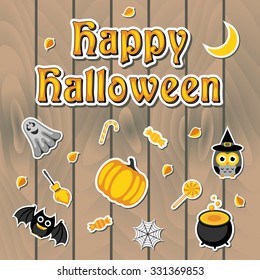 Happy Halloween Icon Set