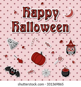 Happy Halloween Icon Set