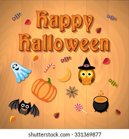 Happy Halloween Icon Set