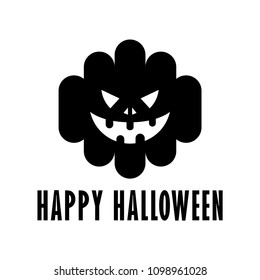 happy halloween icon vector