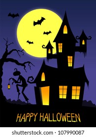Happy Halloween illustration