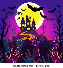 Happy Halloween Illustration