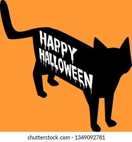 Happy halloween illustration