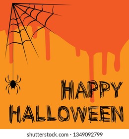 Happy halloween illustration