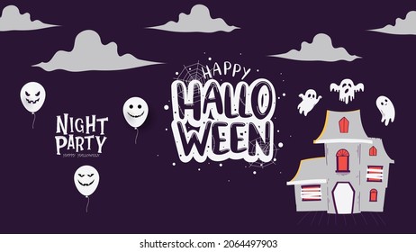 Happy Halloween Illustration for Halloween 