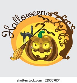 Happy Halloween illustration 