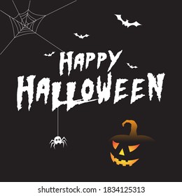 Happy Halloween Illustration design vector
