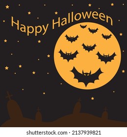 Happy Halloween Image For Halloween Greeting Card