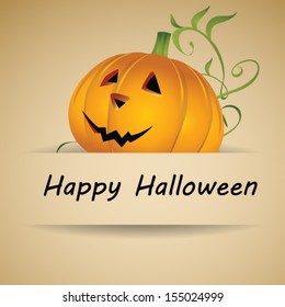 Happy Halloween invitation card