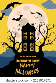 Happy Halloween invite happy Halloween