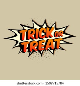Happy Halloween Lettering Design Isolated On Grey Background. For Banner, Poster, Greeting Card, Party Invitation