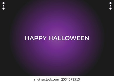 Feliz Halloween letttering banner design fundo