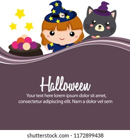 happy halloween lovable witch