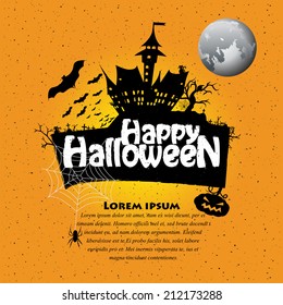 "Happy Halloween" - message