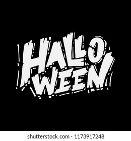 Happy Halloween message design background.
