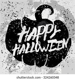 Happy Halloween message design background